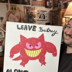 “Leave Britney Alone” (18” x 18”)